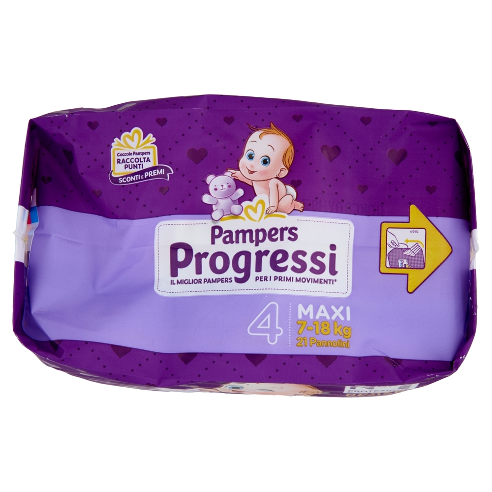 Pampers Progressi Maxi 21 pz